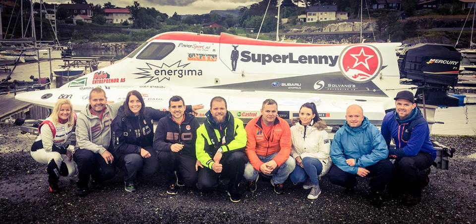 F1 2seater-action in Florø