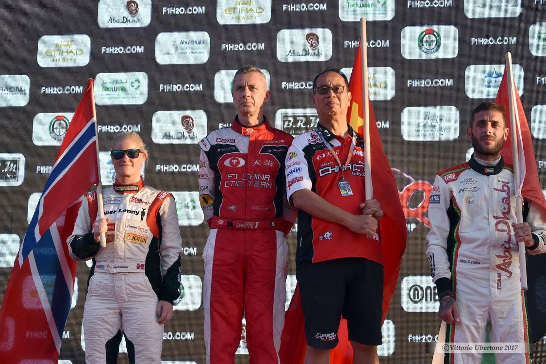 2nd in qualifying in Abu Dhabi