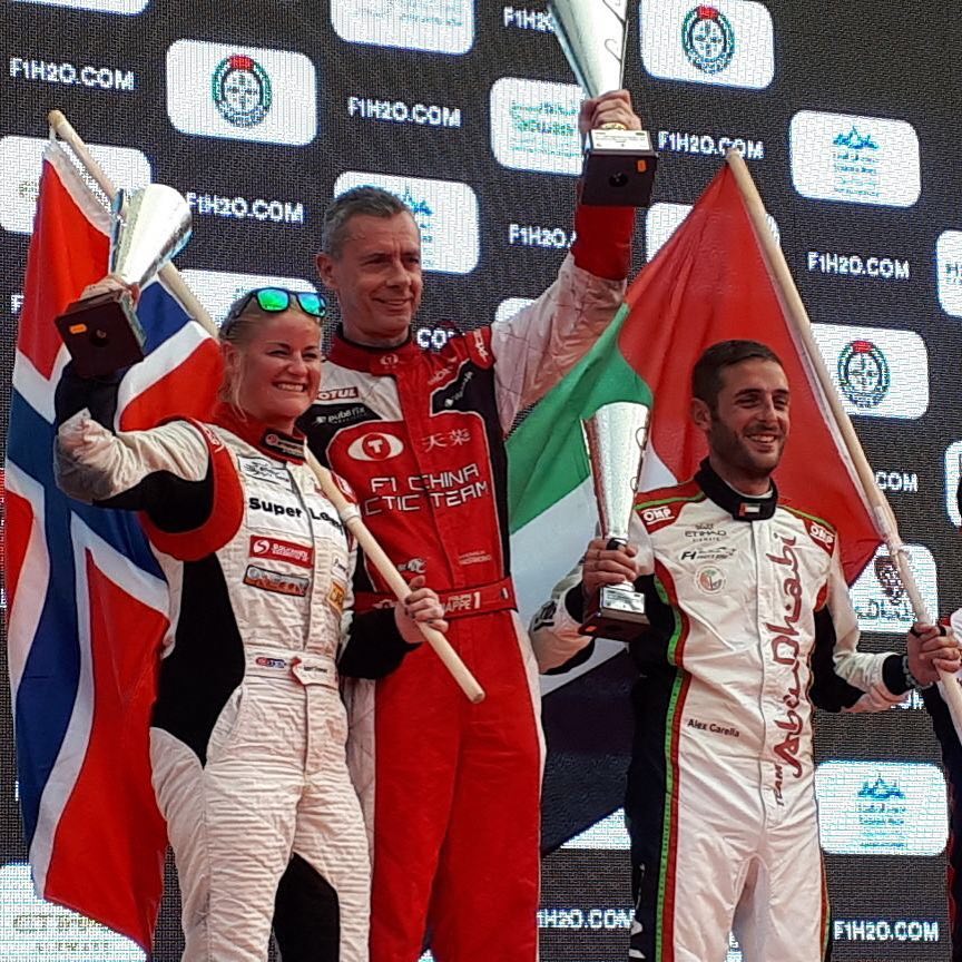 Marit with a solid podium finish in Abu Dhabi!