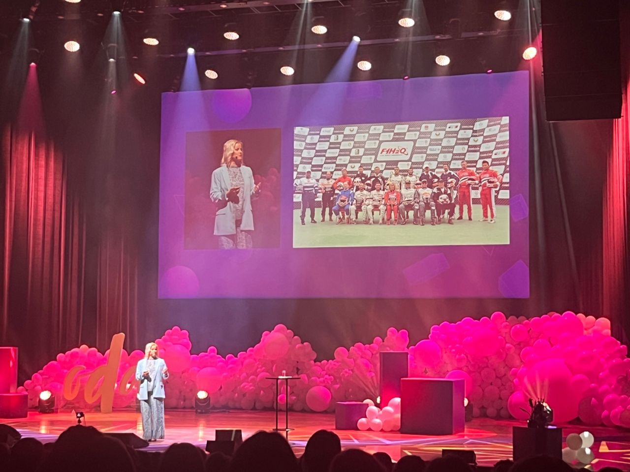 A motivational speaker that brings energy to your event